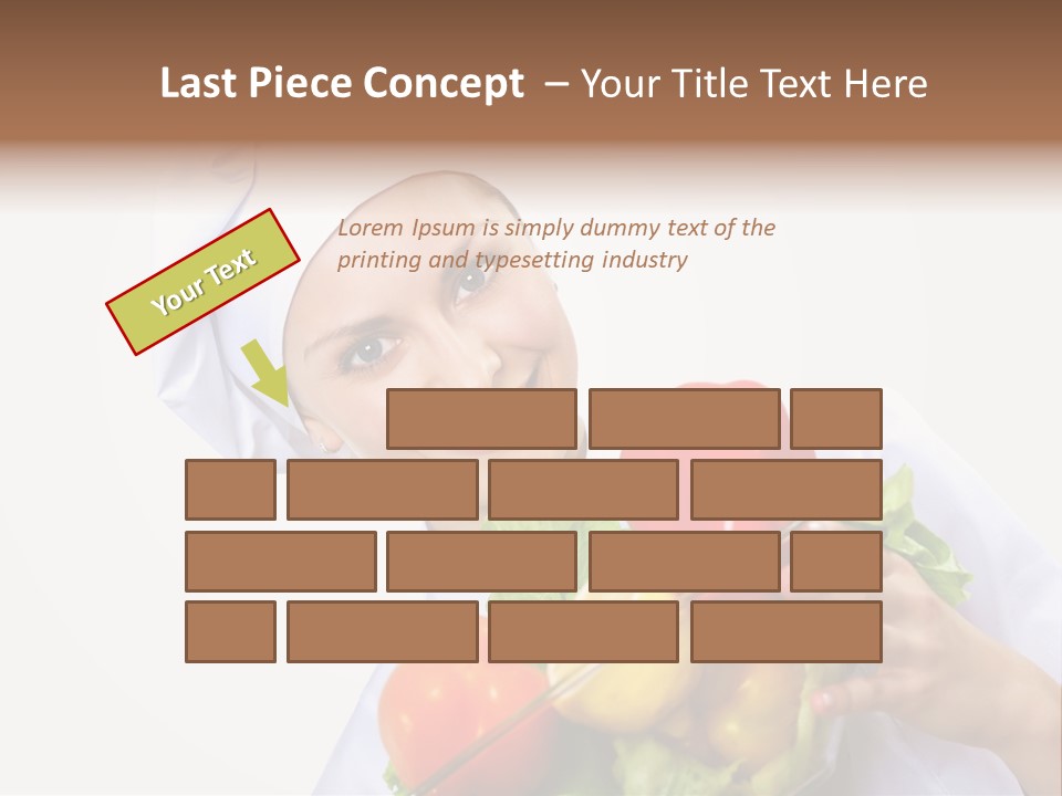 Freshness Healthy Tomato PowerPoint Template