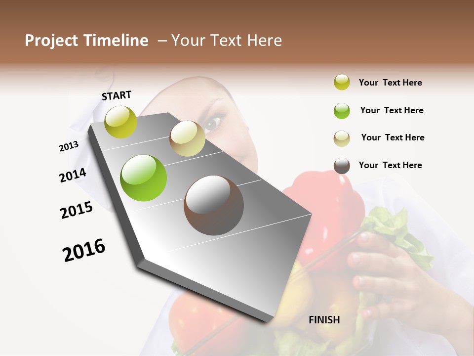 Freshness Healthy Tomato PowerPoint Template