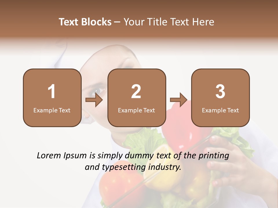 Freshness Healthy Tomato PowerPoint Template