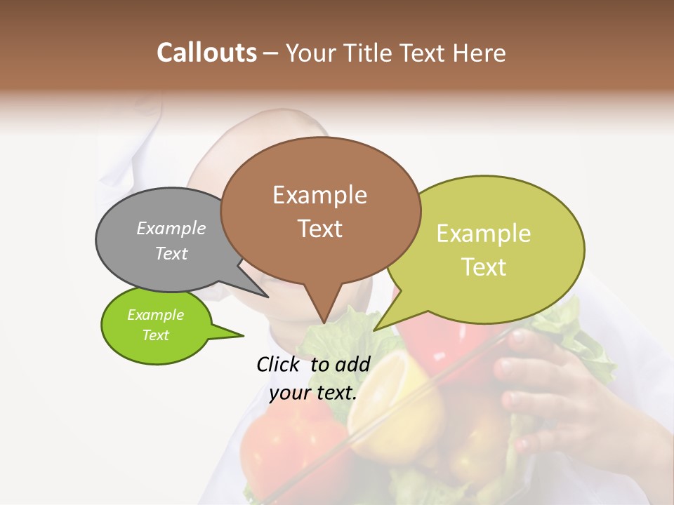 Freshness Healthy Tomato PowerPoint Template