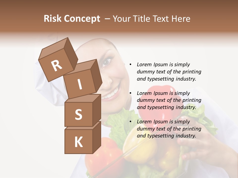 Freshness Healthy Tomato PowerPoint Template