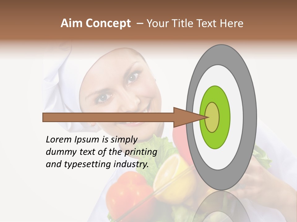 Freshness Healthy Tomato PowerPoint Template