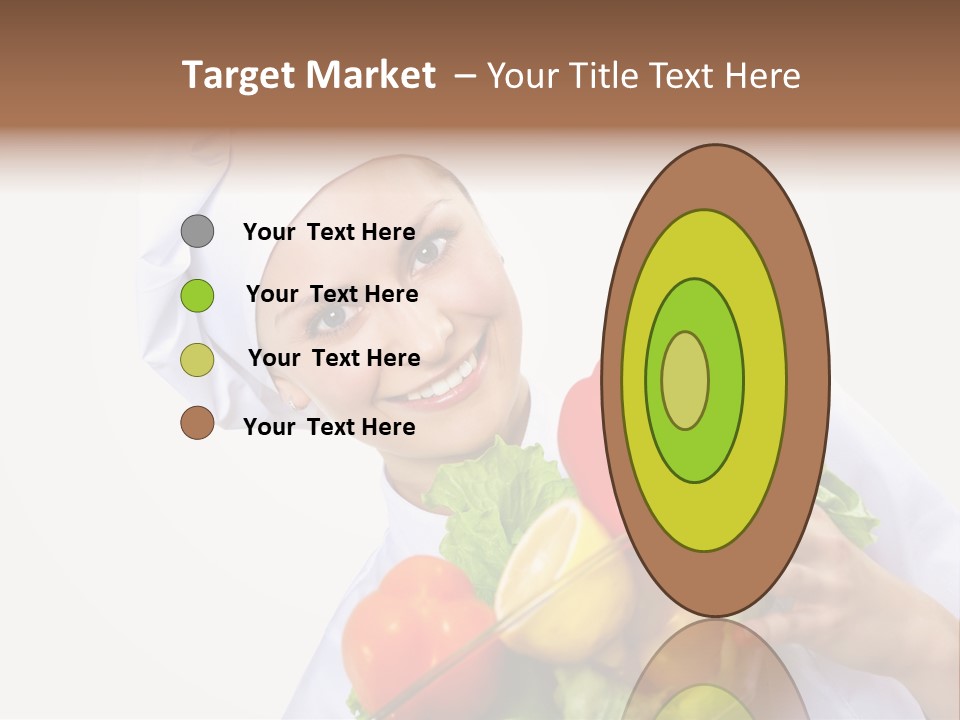 Freshness Healthy Tomato PowerPoint Template