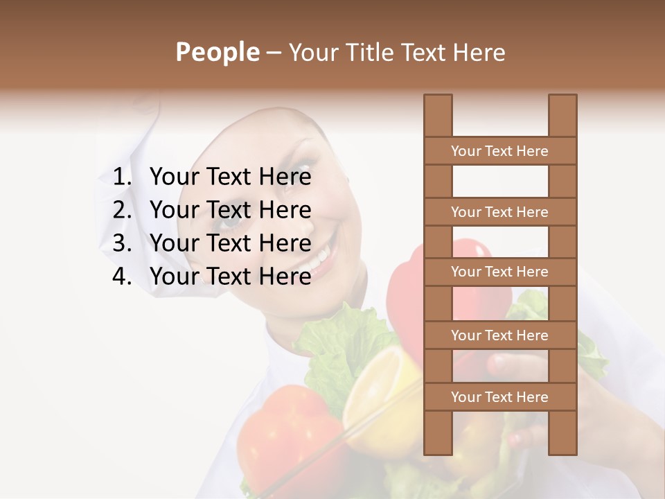 Freshness Healthy Tomato PowerPoint Template
