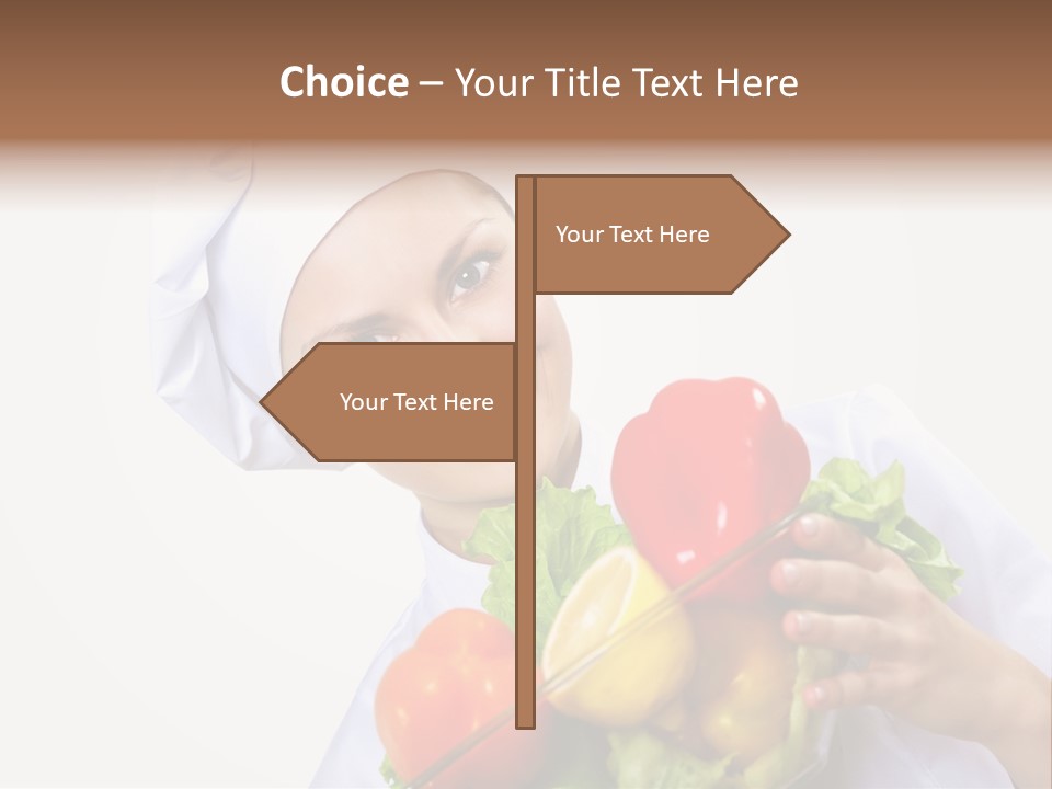 Freshness Healthy Tomato PowerPoint Template