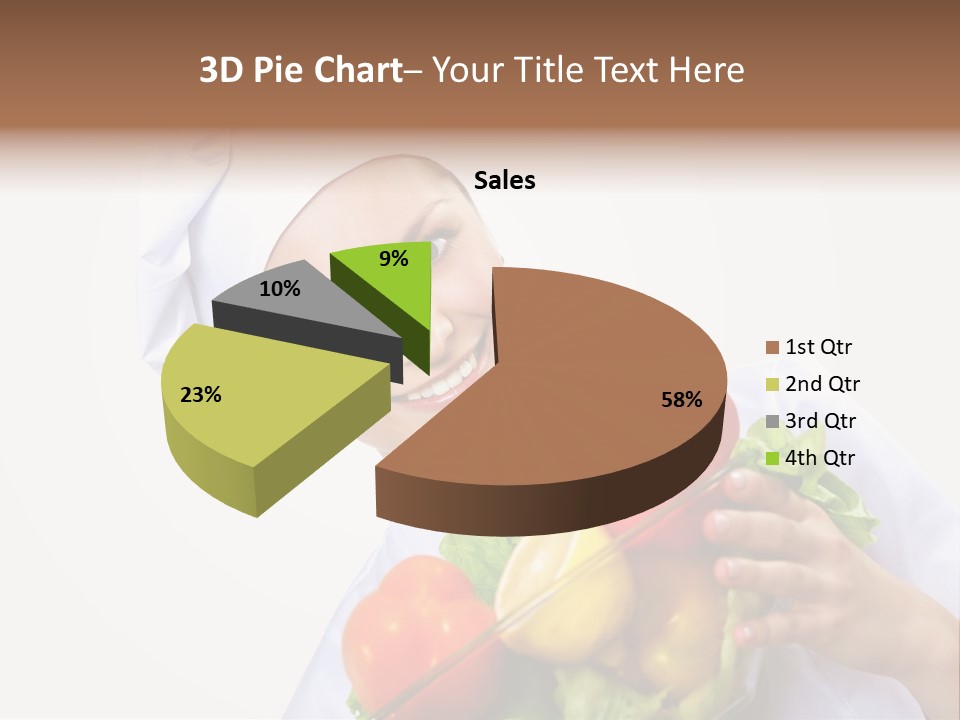 Freshness Healthy Tomato PowerPoint Template