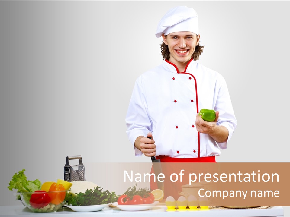 Hotel Hat Agriculture PowerPoint Template