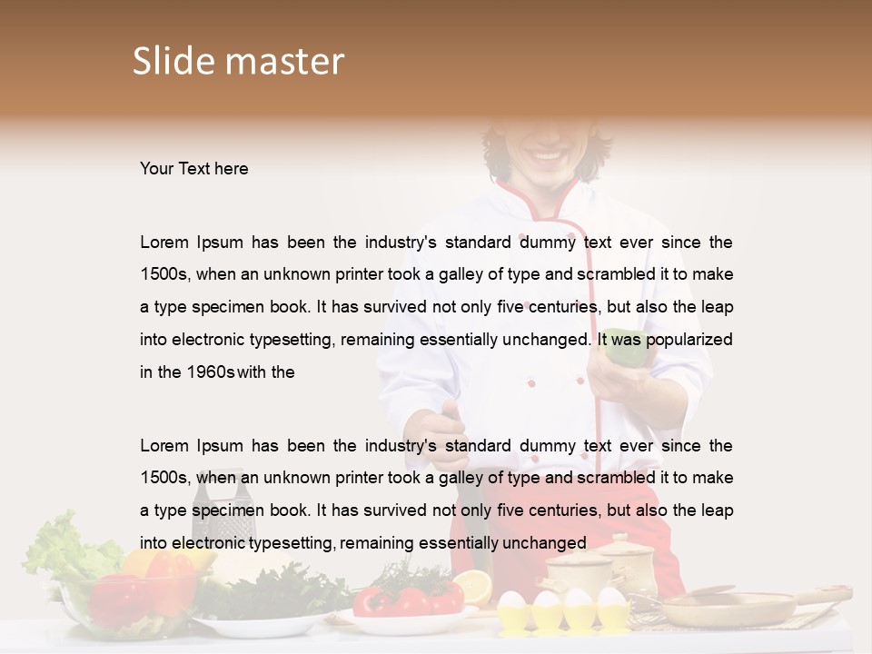 Hotel Hat Agriculture PowerPoint Template