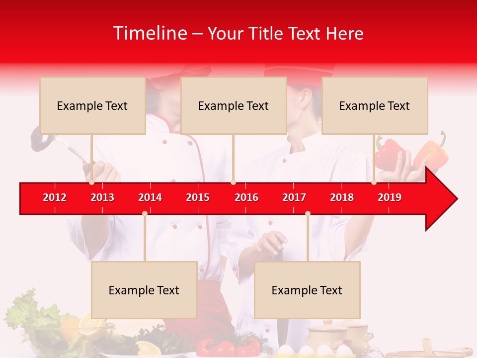 Fresh Salad Vegetarian PowerPoint Template