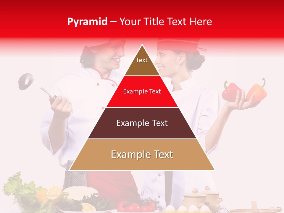 Fresh Salad Vegetarian PowerPoint Template