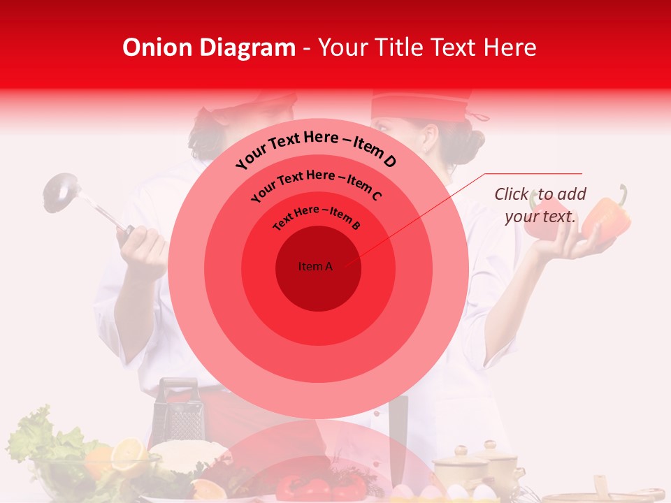 Fresh Salad Vegetarian PowerPoint Template