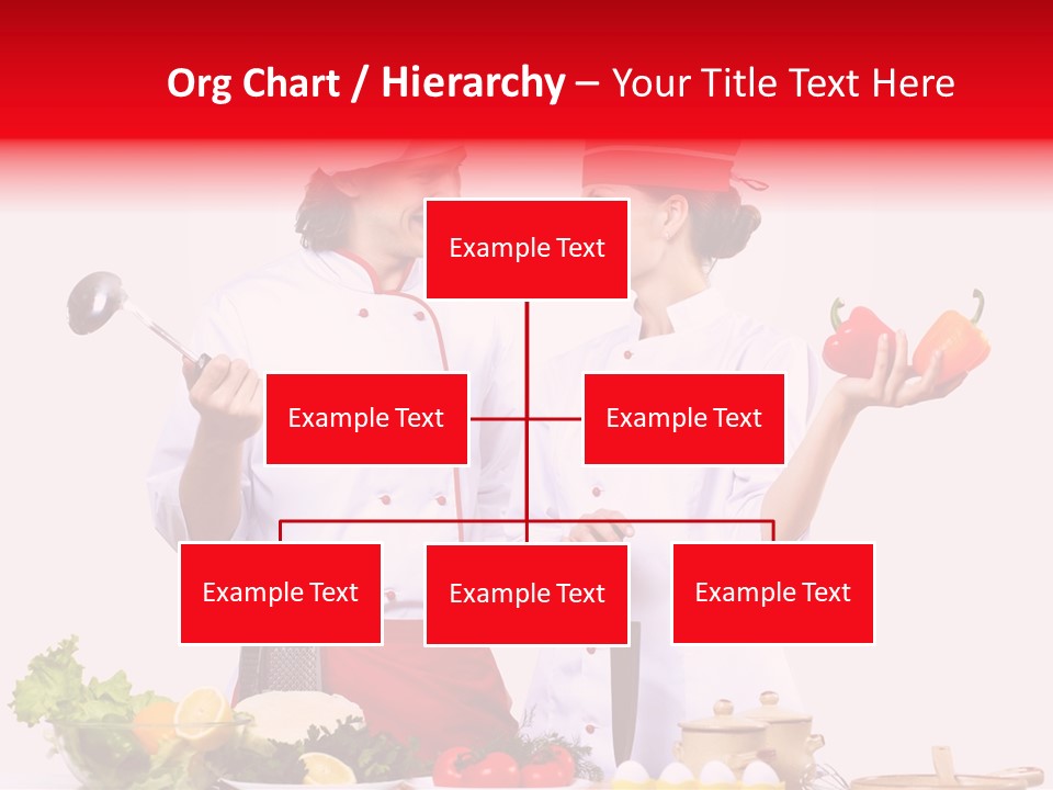 Fresh Salad Vegetarian PowerPoint Template