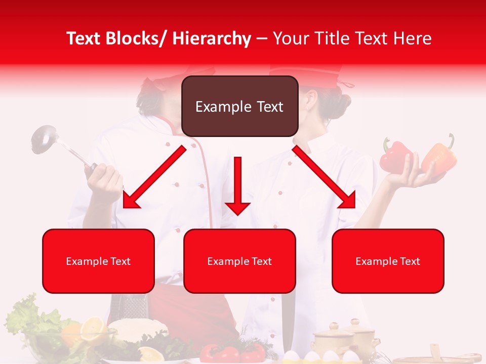 Fresh Salad Vegetarian PowerPoint Template