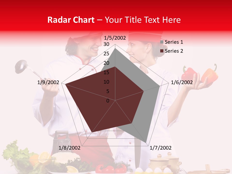 Fresh Salad Vegetarian PowerPoint Template