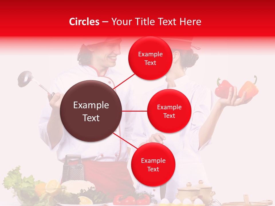 Fresh Salad Vegetarian PowerPoint Template