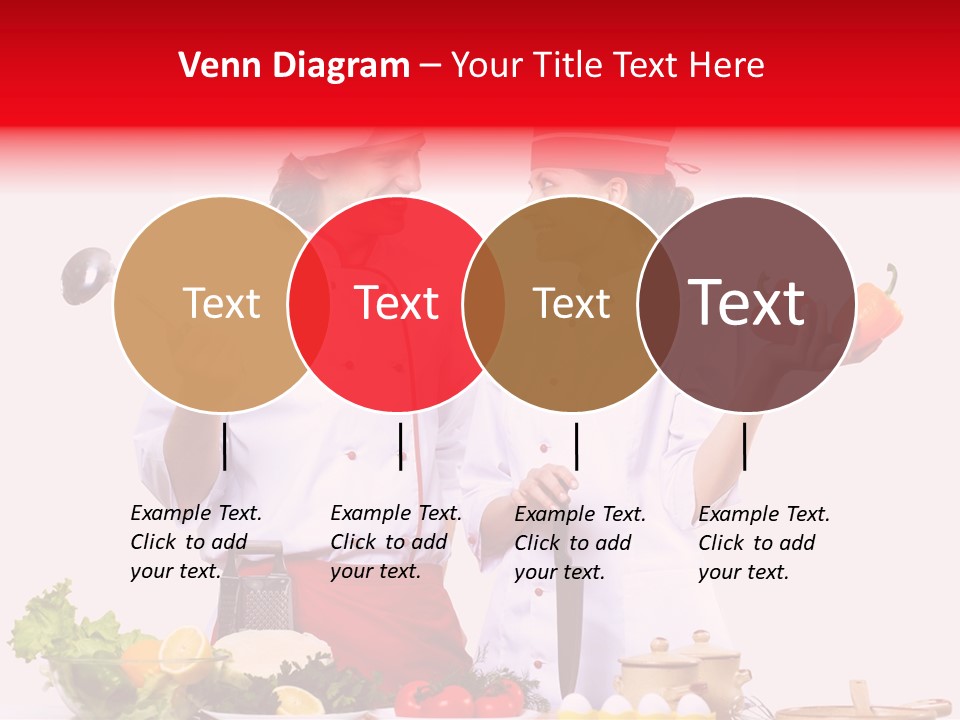 Fresh Salad Vegetarian PowerPoint Template