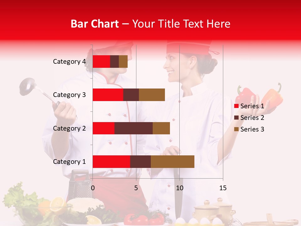 Fresh Salad Vegetarian PowerPoint Template