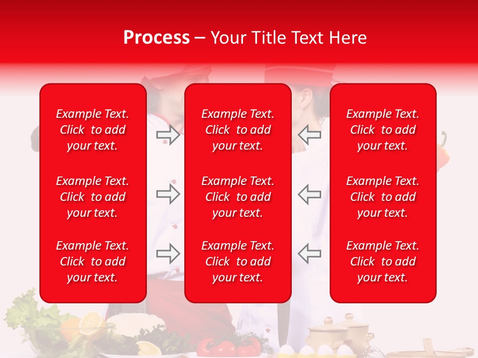 Fresh Salad Vegetarian PowerPoint Template