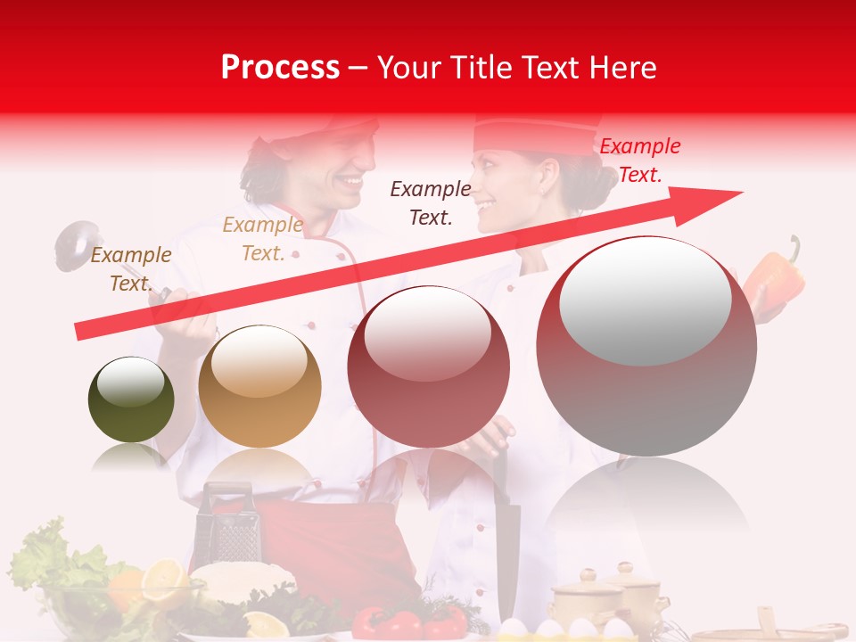 Fresh Salad Vegetarian PowerPoint Template