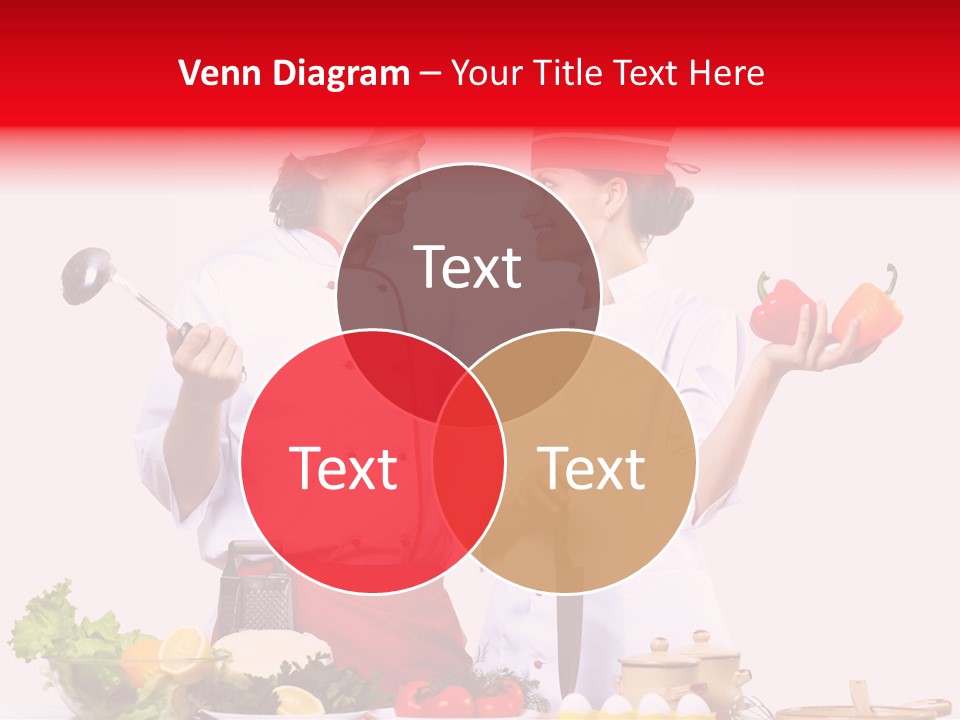 Fresh Salad Vegetarian PowerPoint Template