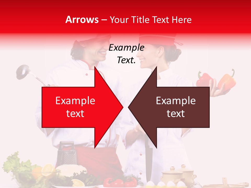 Fresh Salad Vegetarian PowerPoint Template