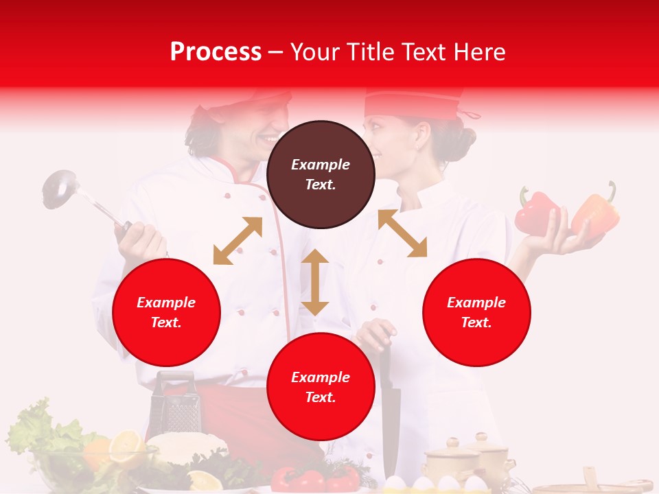 Fresh Salad Vegetarian PowerPoint Template