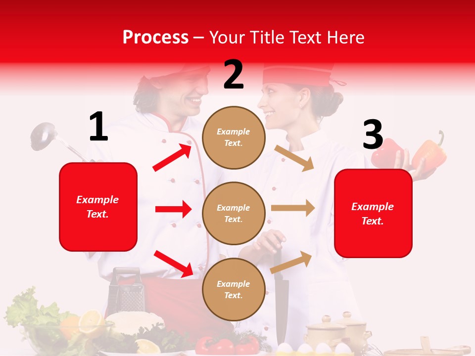 Fresh Salad Vegetarian PowerPoint Template