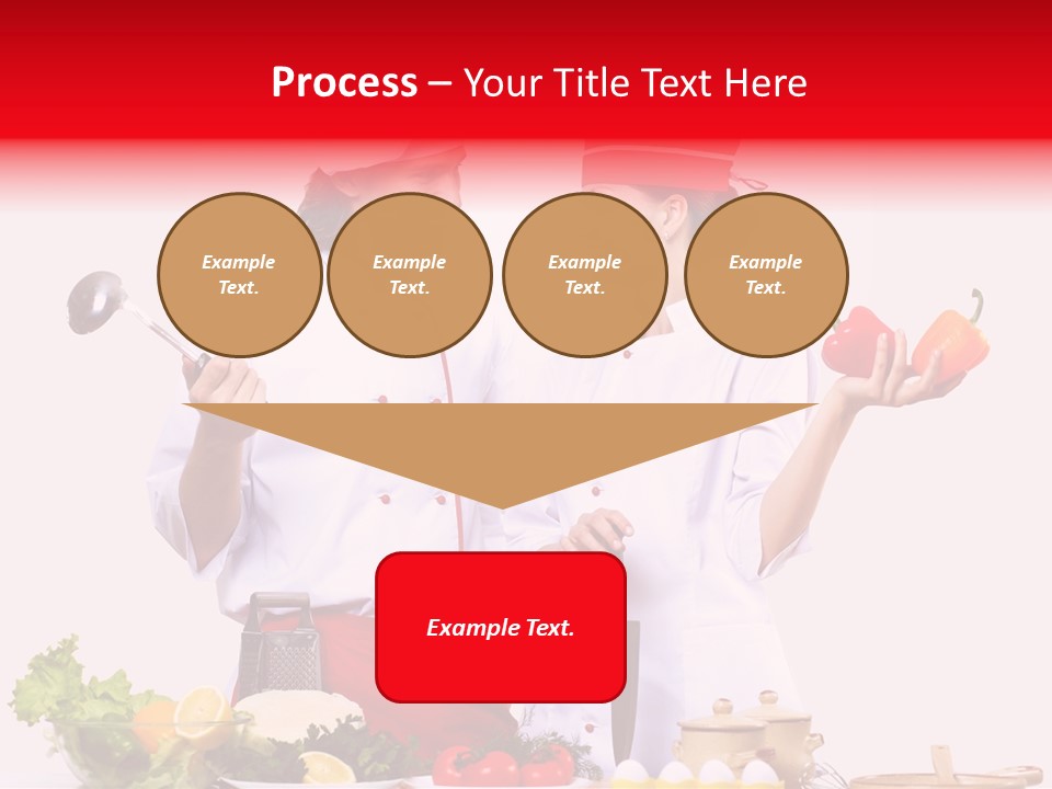 Fresh Salad Vegetarian PowerPoint Template