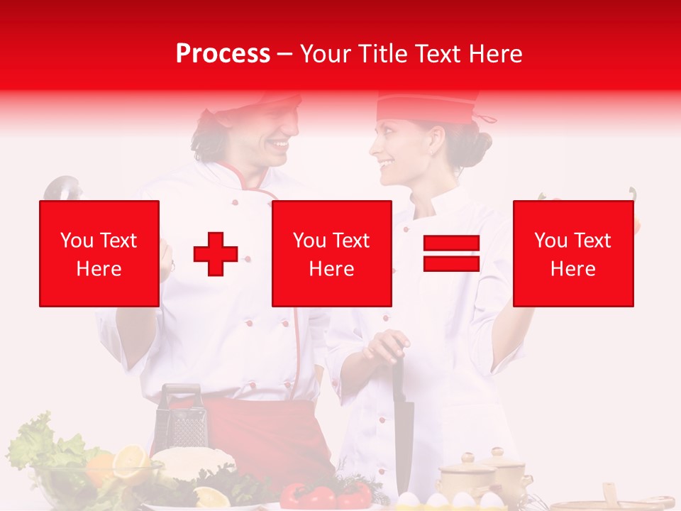 Fresh Salad Vegetarian PowerPoint Template