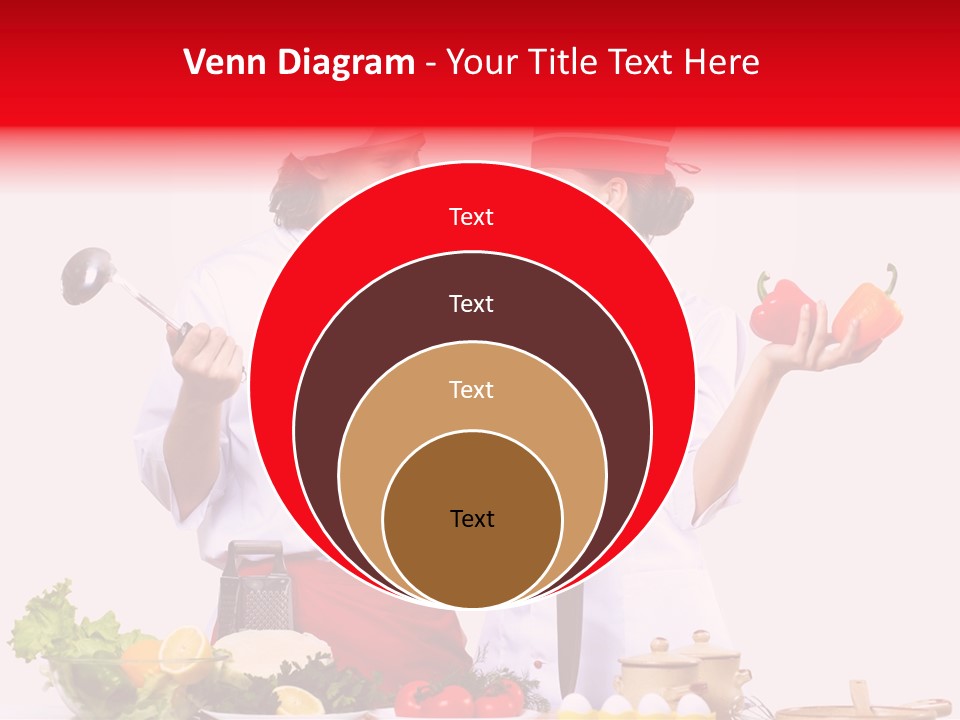 Fresh Salad Vegetarian PowerPoint Template
