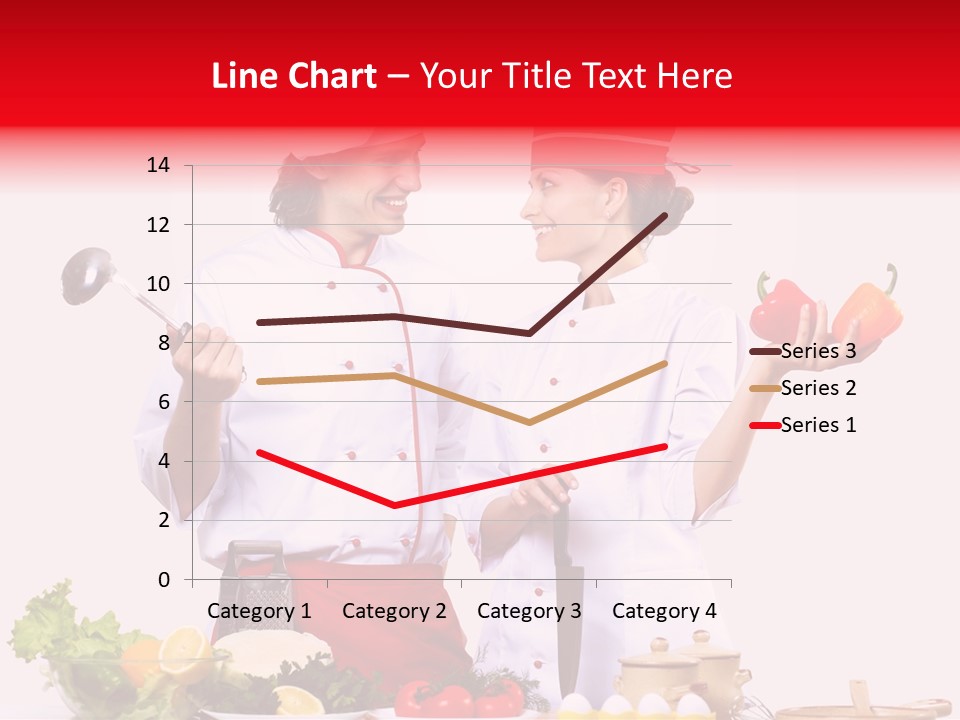 Fresh Salad Vegetarian PowerPoint Template