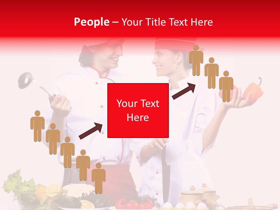 Fresh Salad Vegetarian PowerPoint Template