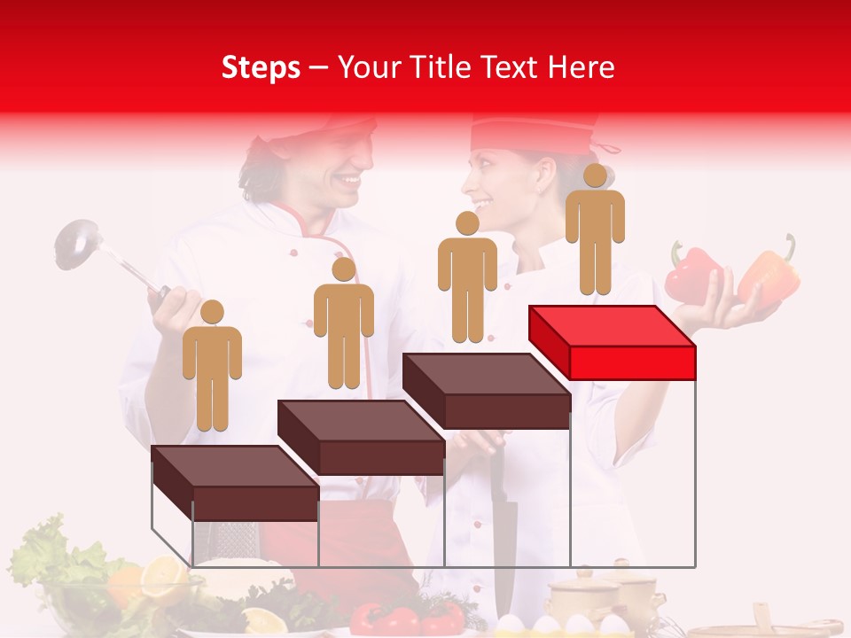 Fresh Salad Vegetarian PowerPoint Template