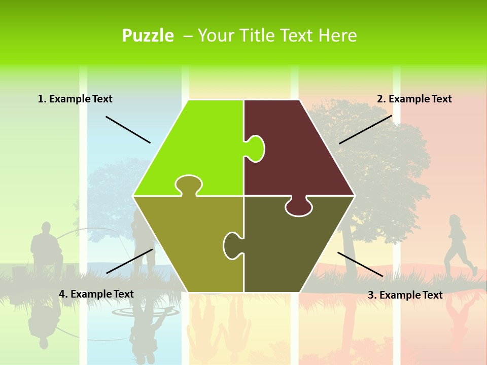 Friends Boy Wellness PowerPoint Template