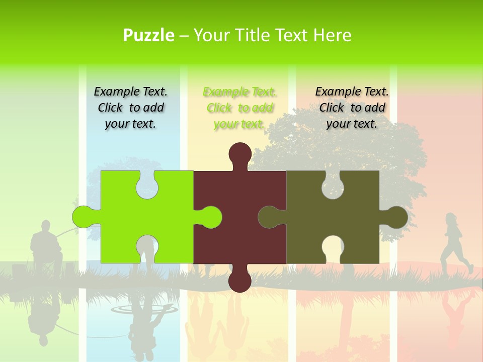 Friends Boy Wellness PowerPoint Template