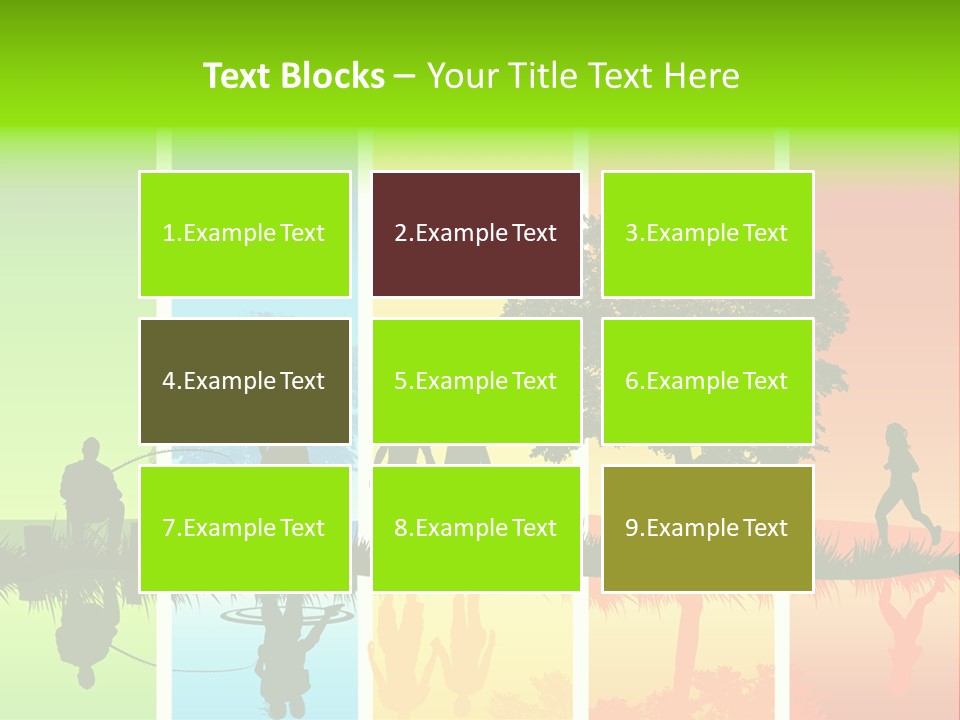 Friends Boy Wellness PowerPoint Template