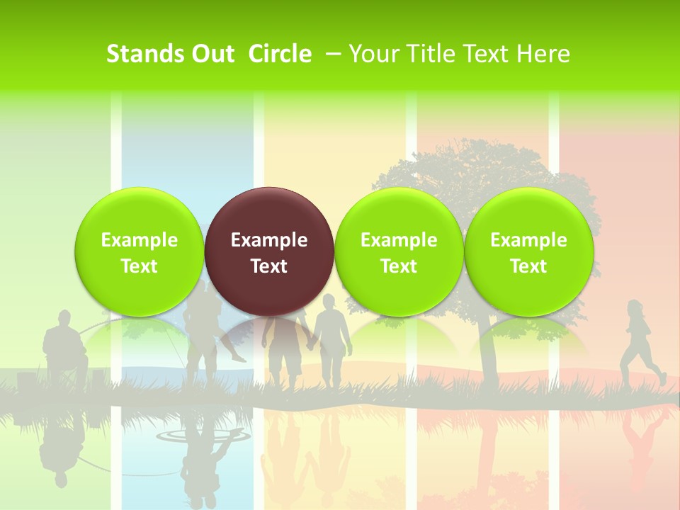 Friends Boy Wellness PowerPoint Template