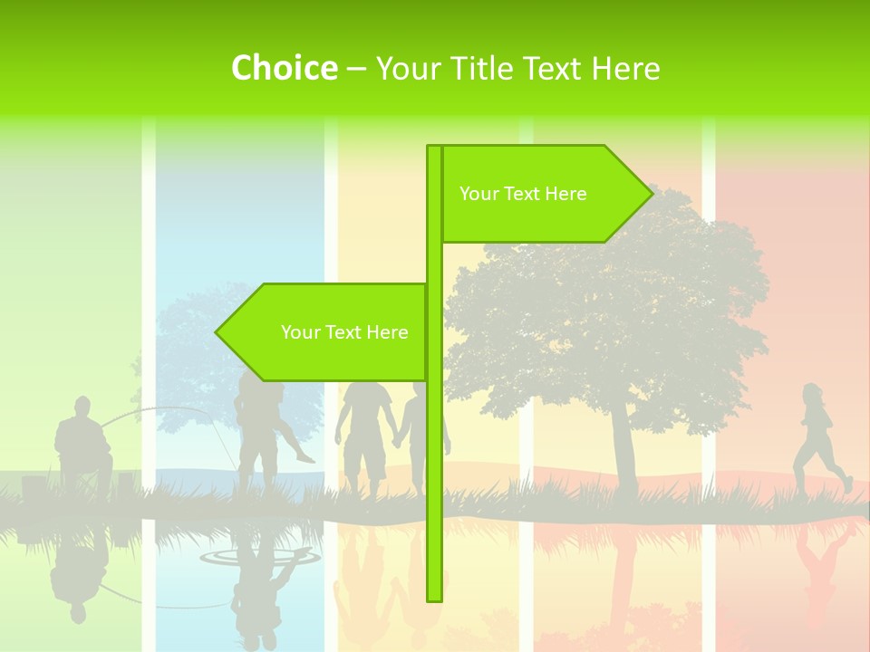 Friends Boy Wellness PowerPoint Template