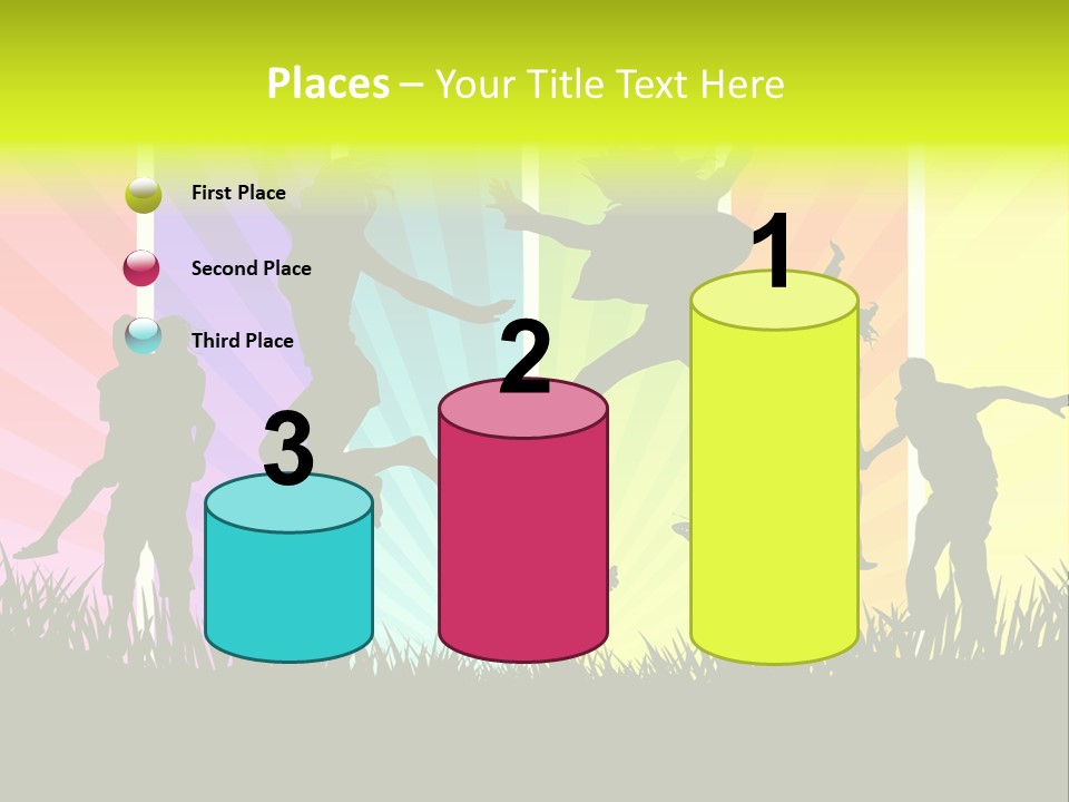 Vector Cool Young PowerPoint Template