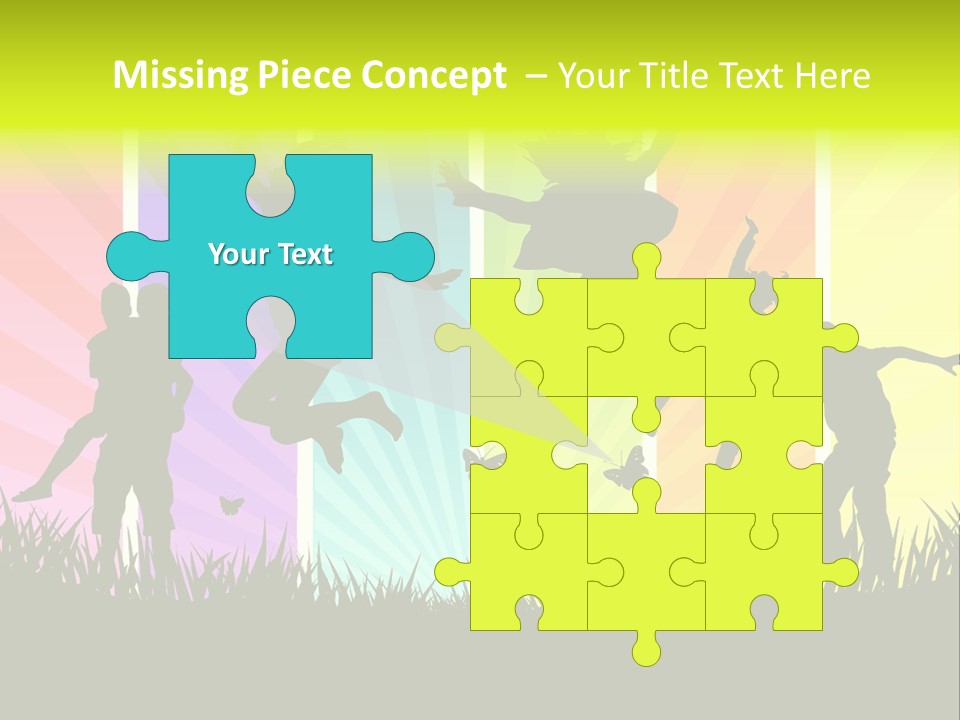 Vector Cool Young PowerPoint Template