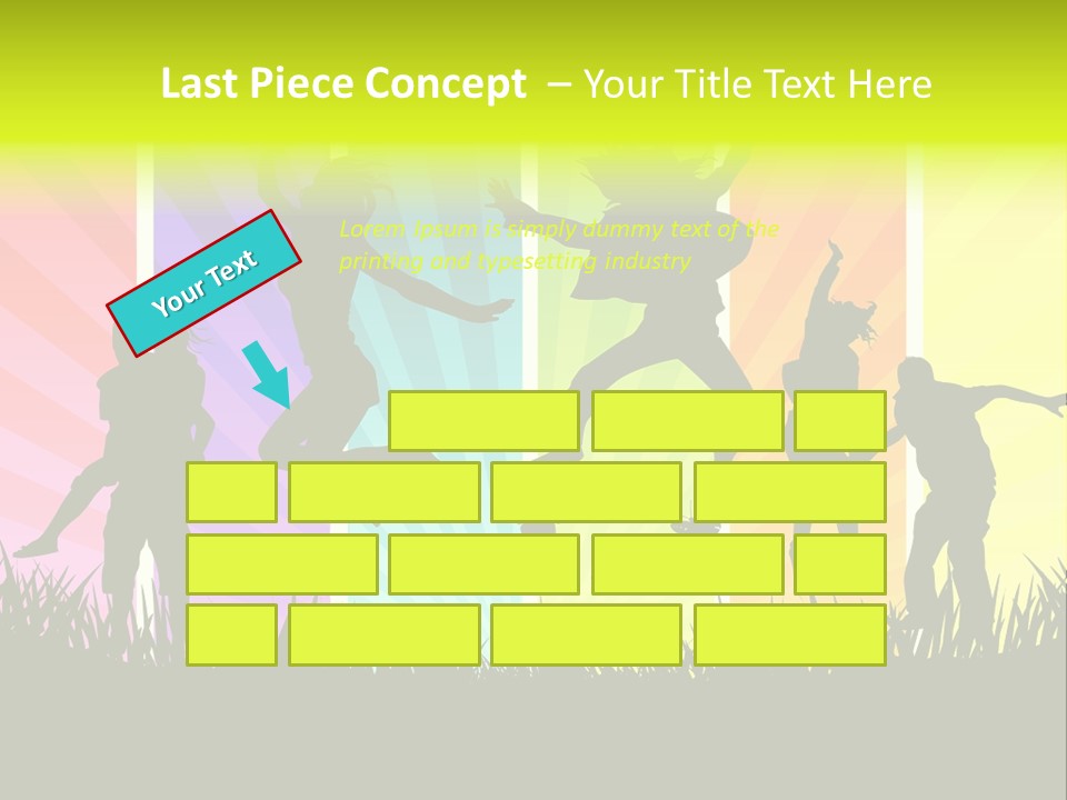 Vector Cool Young PowerPoint Template