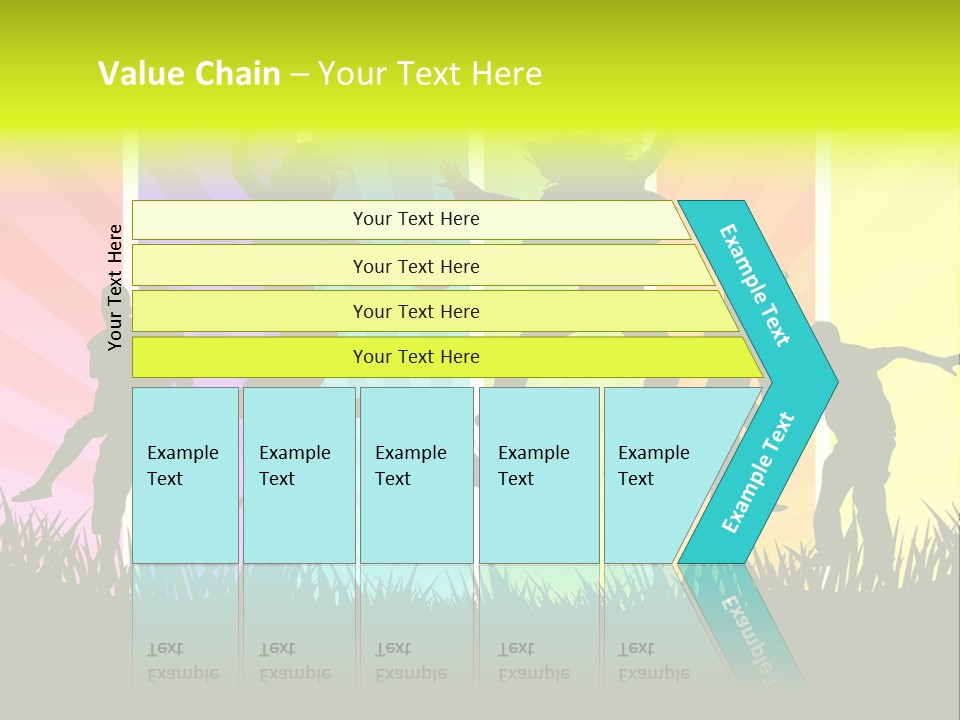Vector Cool Young PowerPoint Template