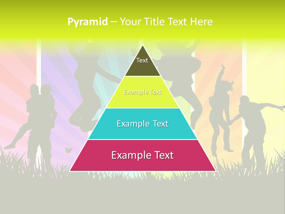 Vector Cool Young PowerPoint Template