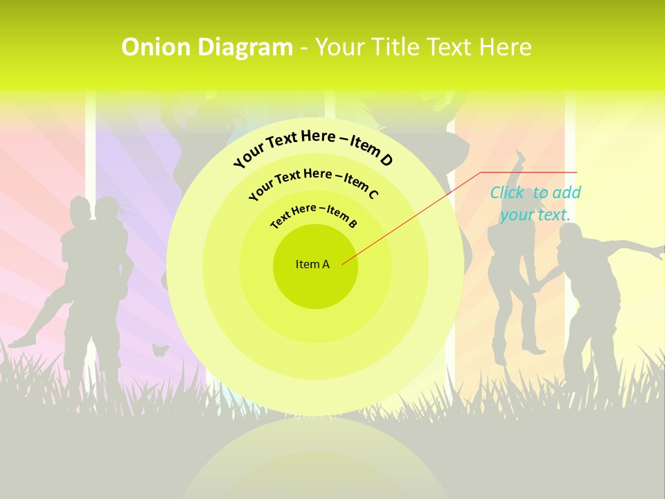 Vector Cool Young PowerPoint Template