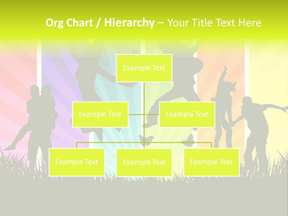 Vector Cool Young PowerPoint Template
