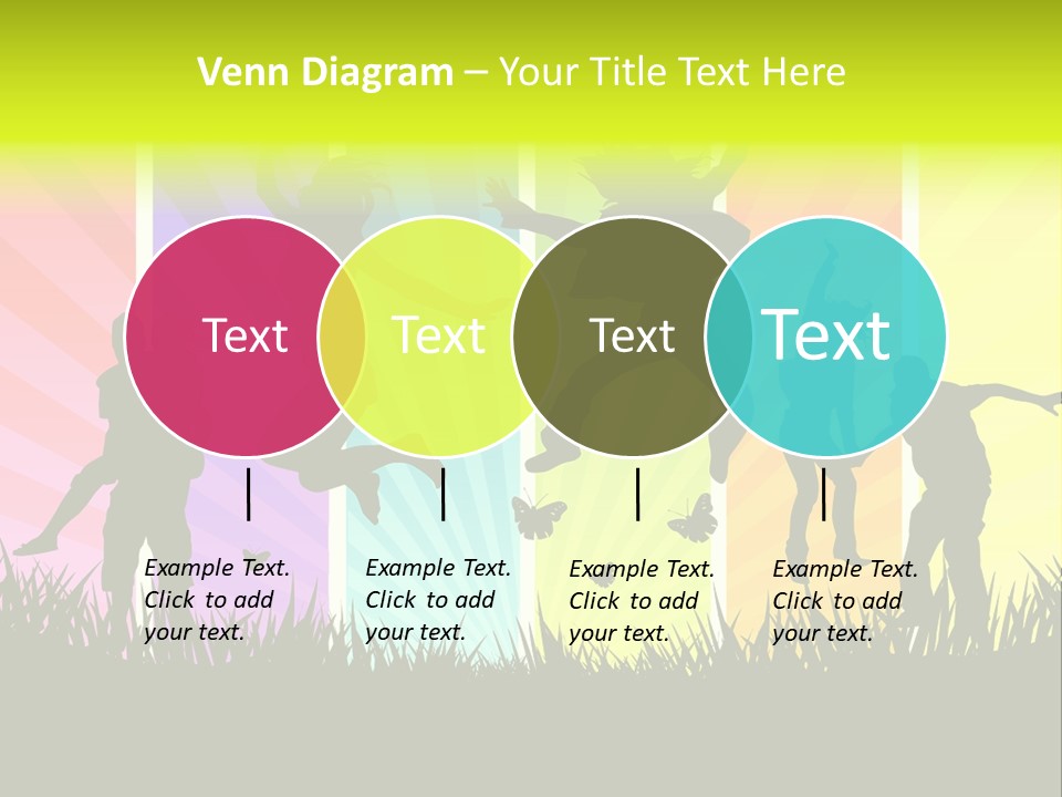 Vector Cool Young PowerPoint Template
