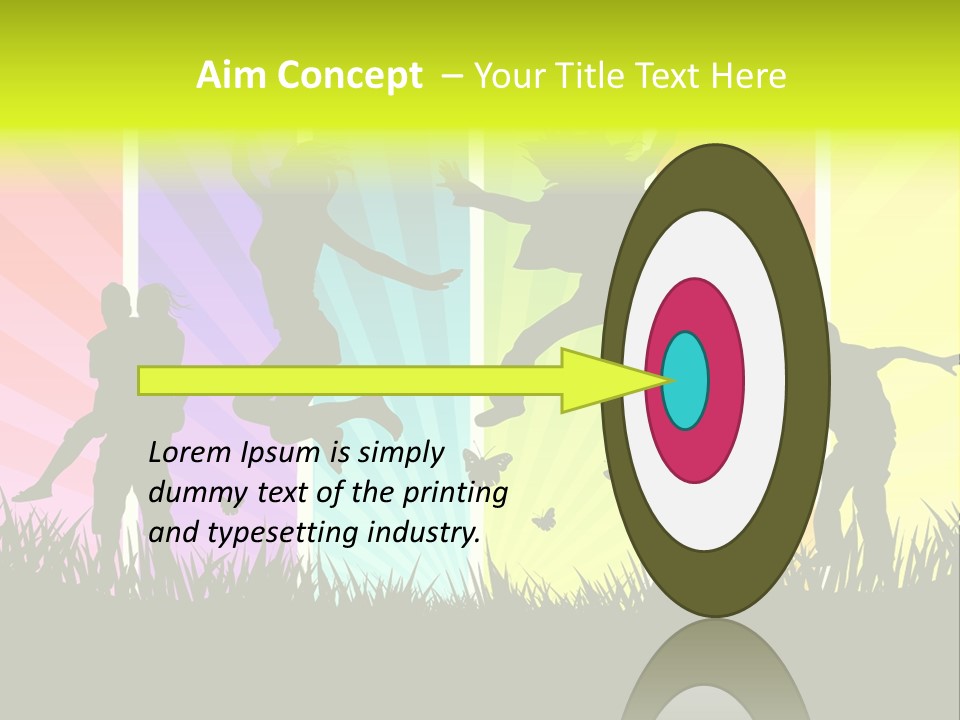 Vector Cool Young PowerPoint Template