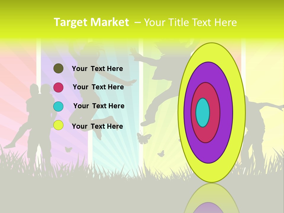 Vector Cool Young PowerPoint Template