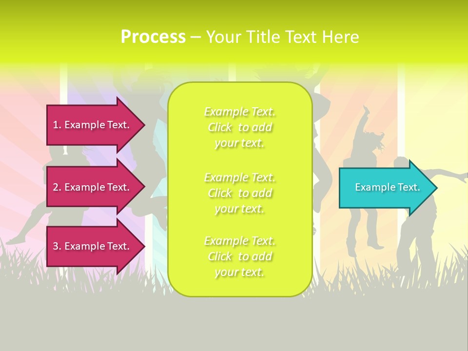 Vector Cool Young PowerPoint Template