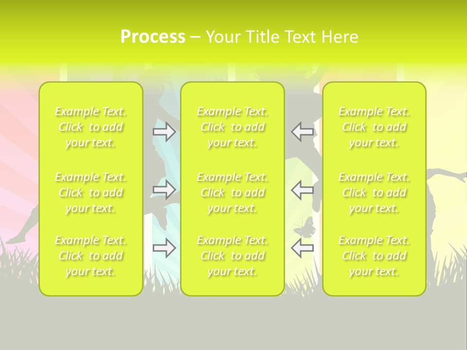 Vector Cool Young PowerPoint Template